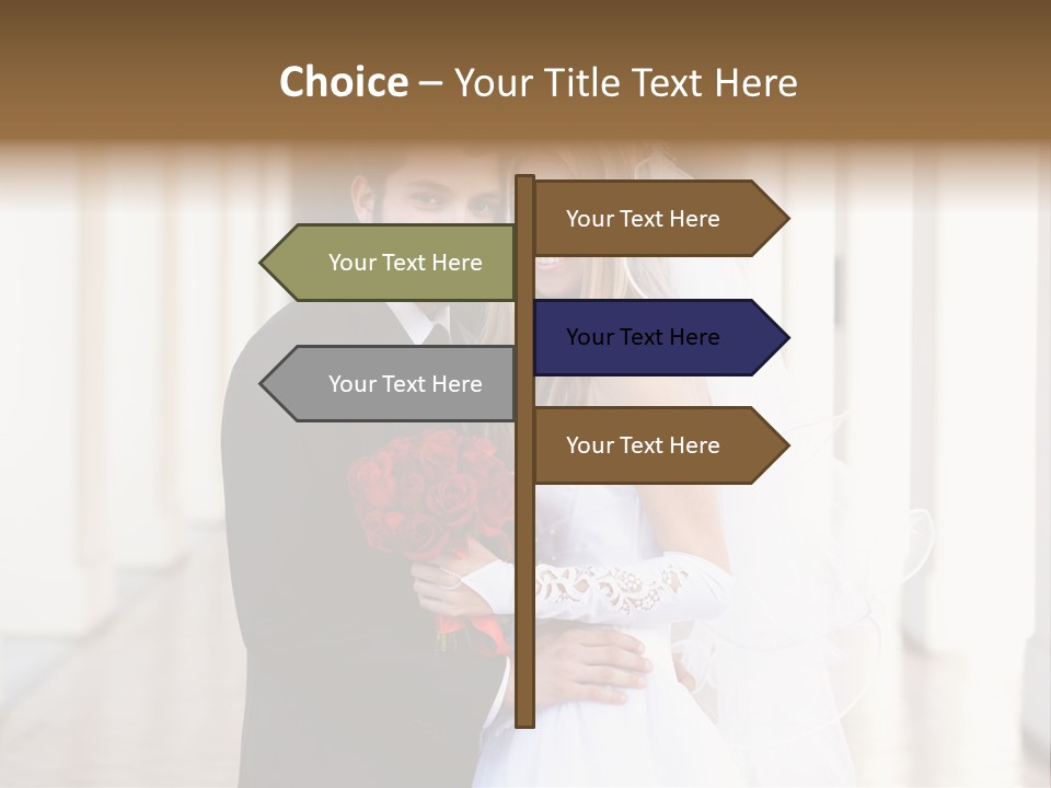 Under Woman Smiling PowerPoint Template