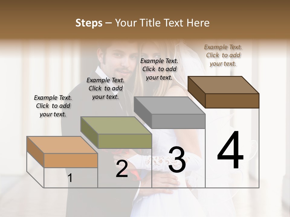 Under Woman Smiling PowerPoint Template