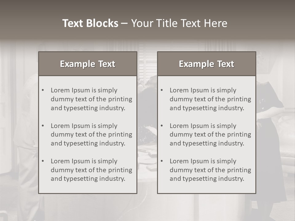 Shout Noisy Gang Up PowerPoint Template