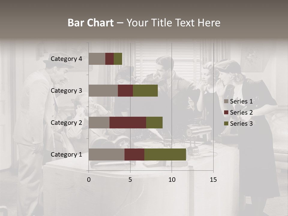 Shout Noisy Gang Up PowerPoint Template