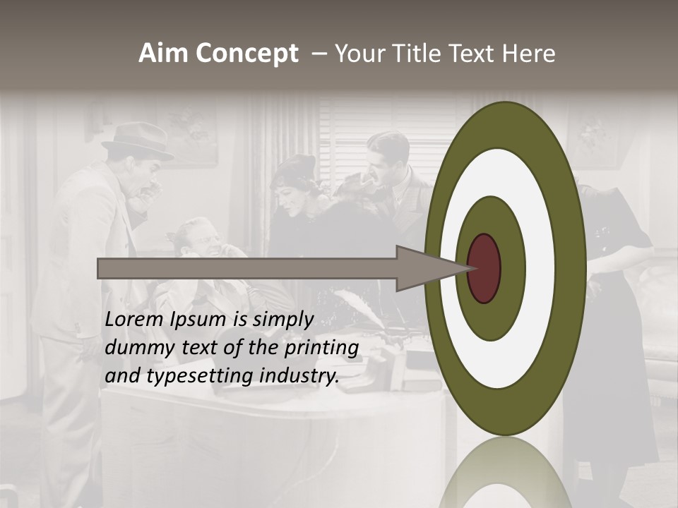 Shout Noisy Gang Up PowerPoint Template