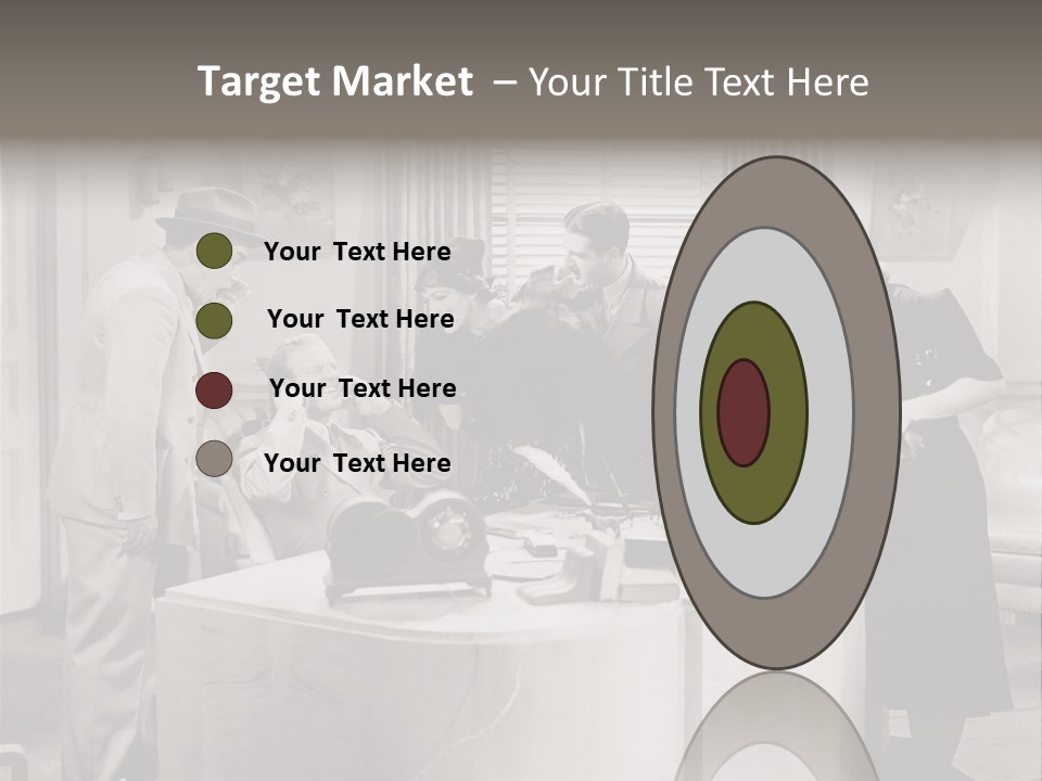 Shout Noisy Gang Up PowerPoint Template