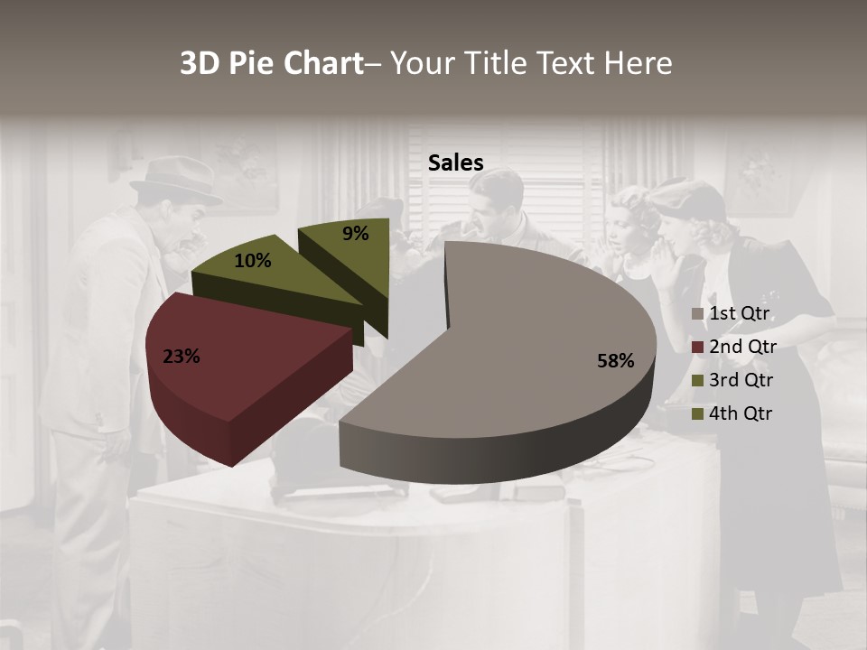 Shout Noisy Gang Up PowerPoint Template