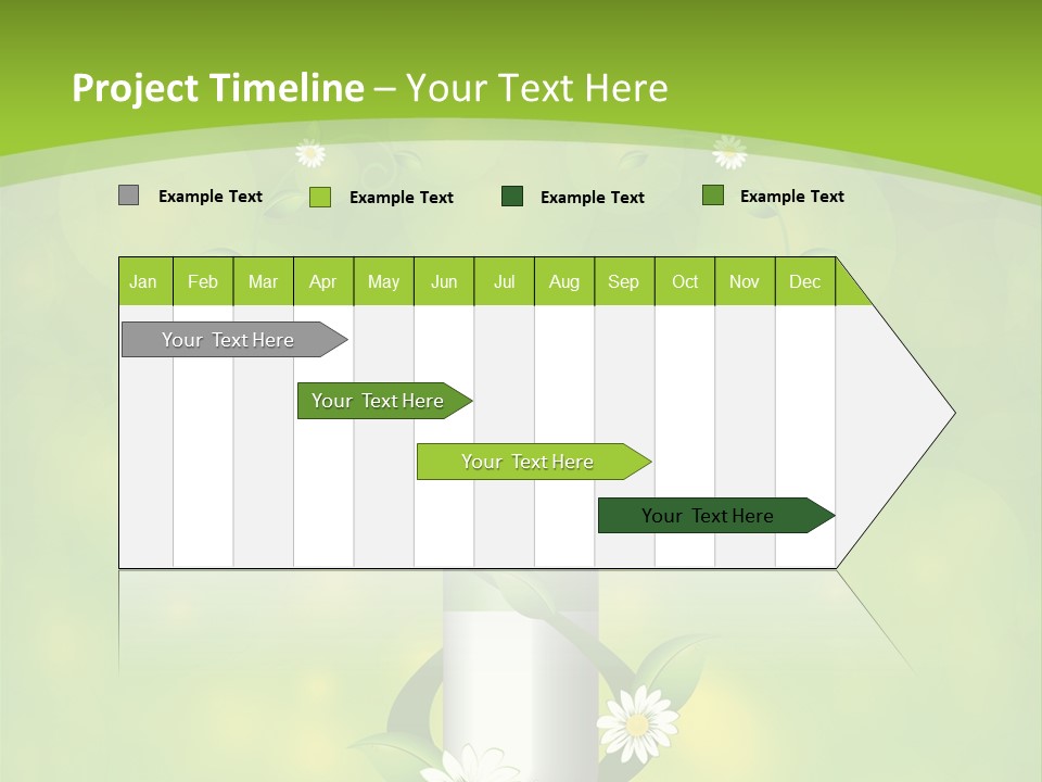 Flower Cure Chamomile PowerPoint Template