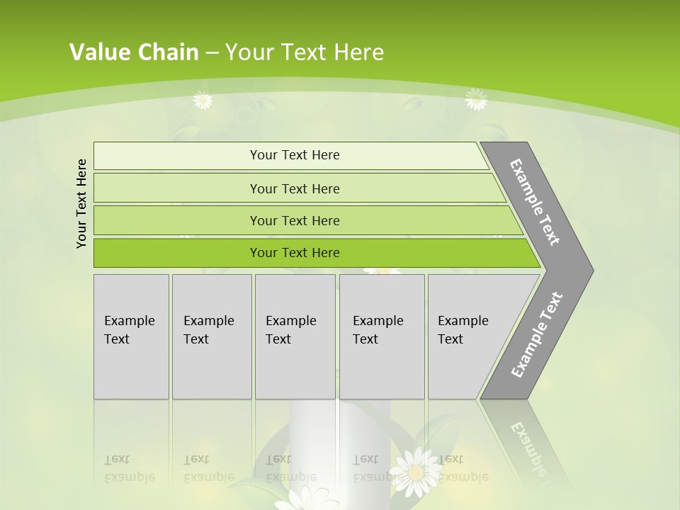 Flower Cure Chamomile PowerPoint Template