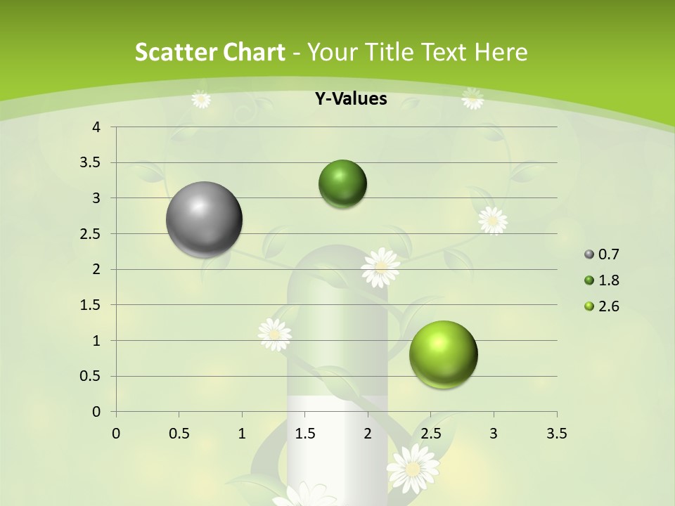 Flower Cure Chamomile PowerPoint Template