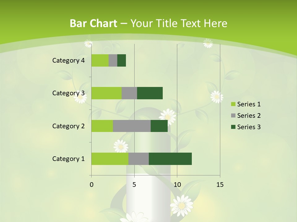 Flower Cure Chamomile PowerPoint Template