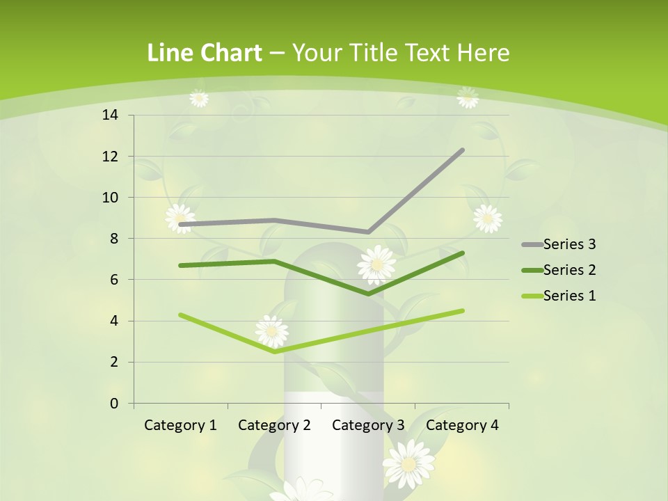 Flower Cure Chamomile PowerPoint Template