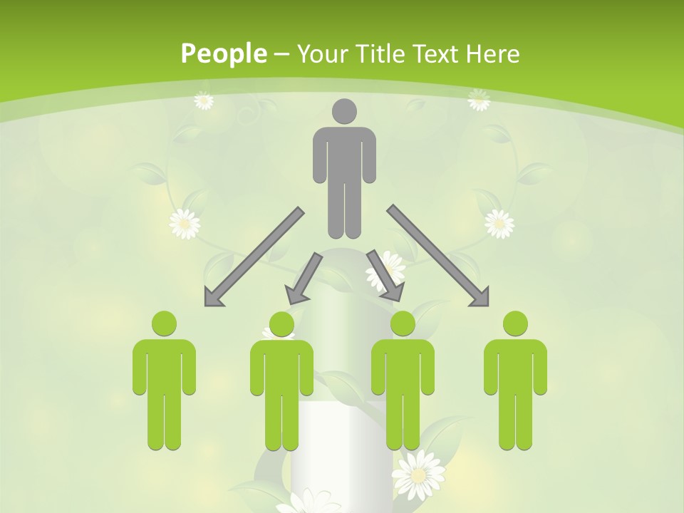 Flower Cure Chamomile PowerPoint Template