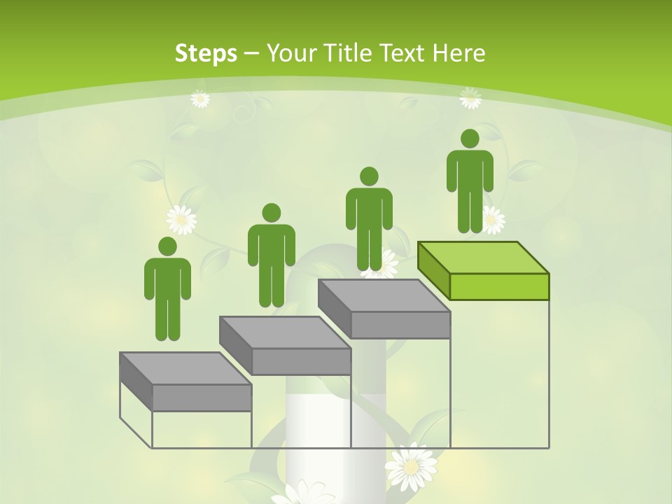 Flower Cure Chamomile PowerPoint Template