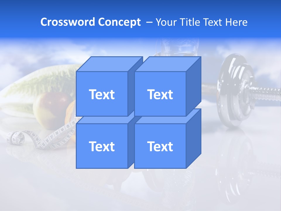 Measurement Thin Loose PowerPoint Template