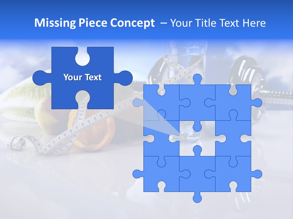 Measurement Thin Loose PowerPoint Template