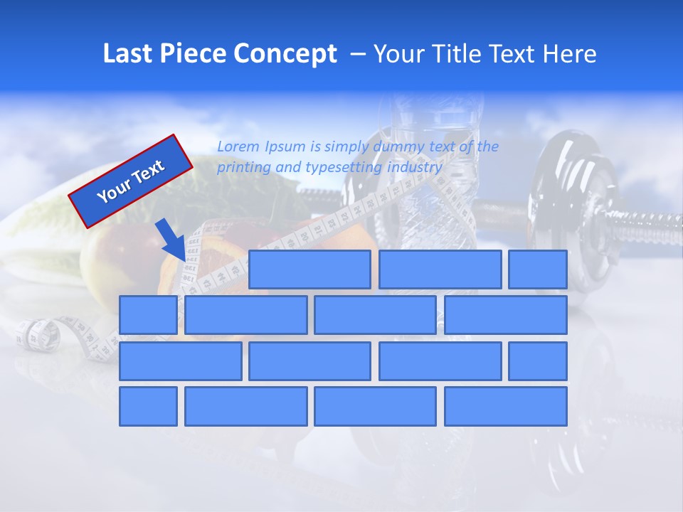 Measurement Thin Loose PowerPoint Template