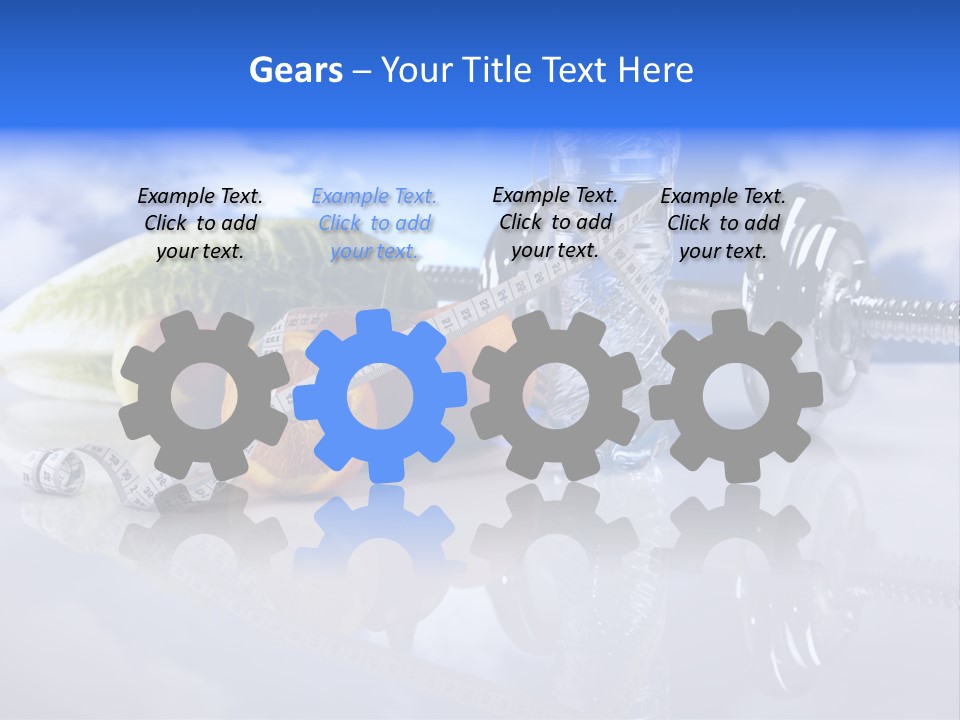 Measurement Thin Loose PowerPoint Template