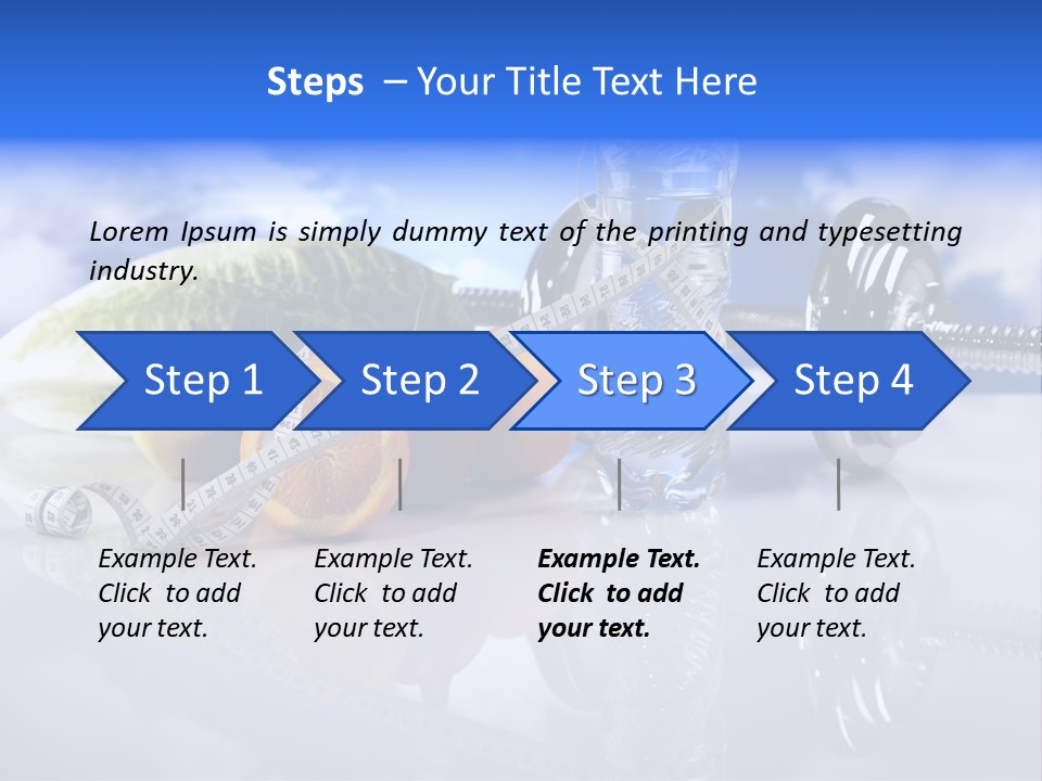 Measurement Thin Loose PowerPoint Template