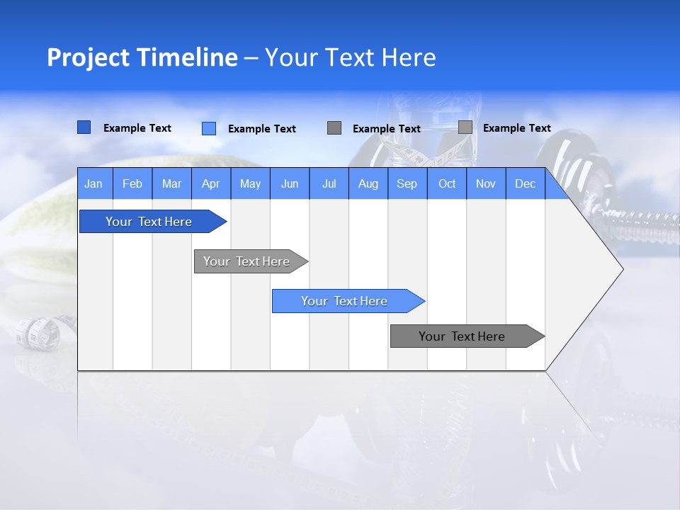 Measurement Thin Loose PowerPoint Template