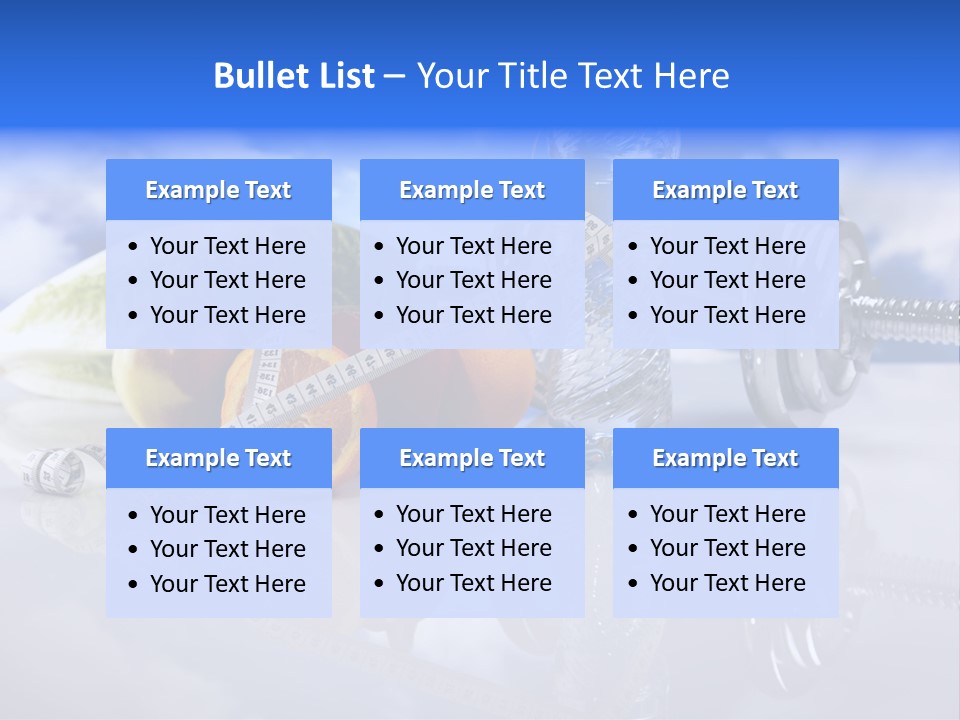 Measurement Thin Loose PowerPoint Template