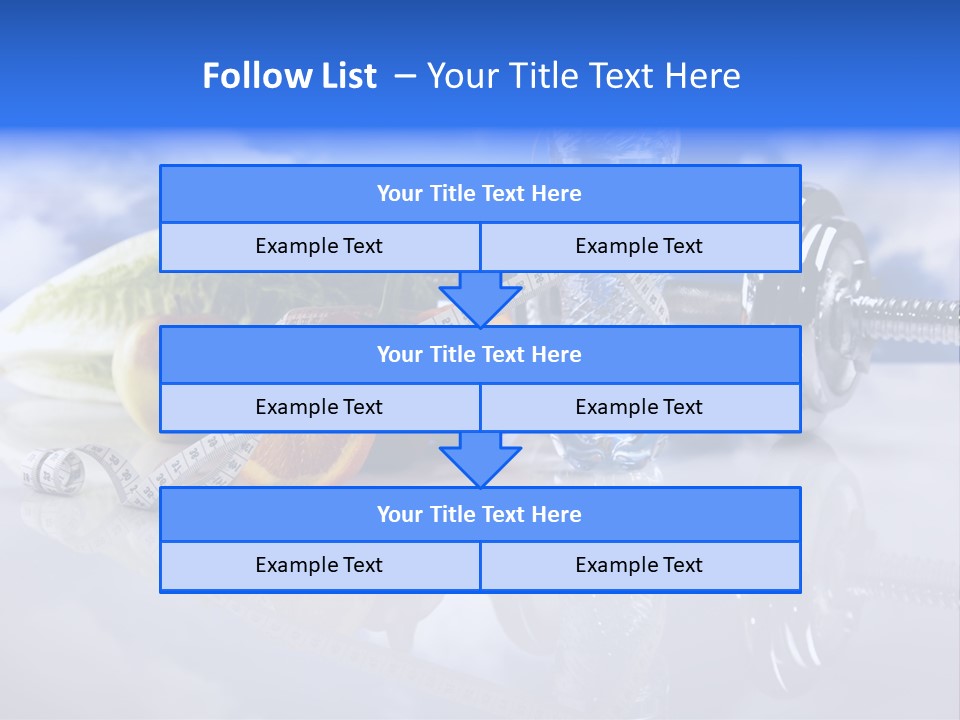 Measurement Thin Loose PowerPoint Template
