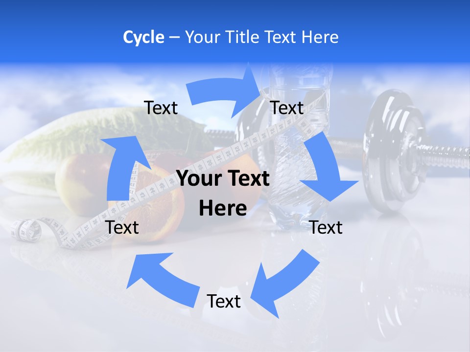 Measurement Thin Loose PowerPoint Template