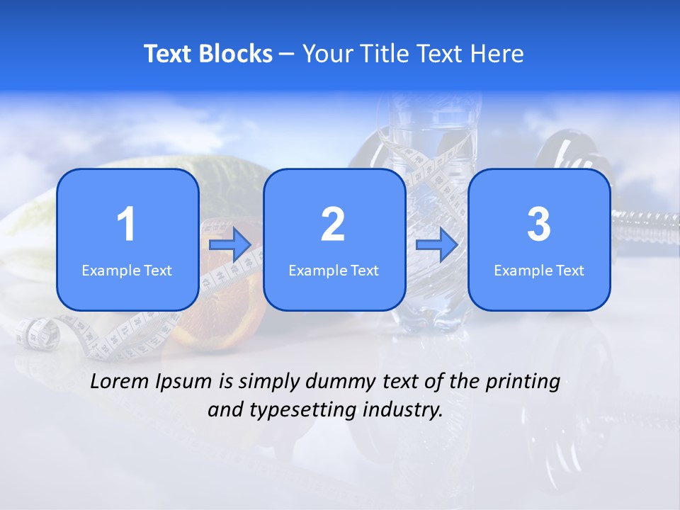 Measurement Thin Loose PowerPoint Template