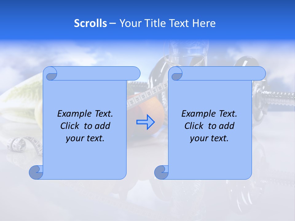 Measurement Thin Loose PowerPoint Template
