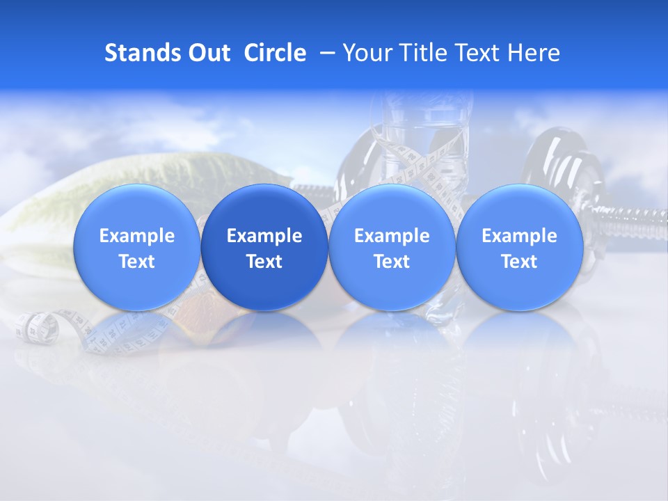 Measurement Thin Loose PowerPoint Template