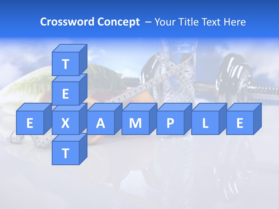 Measurement Thin Loose PowerPoint Template