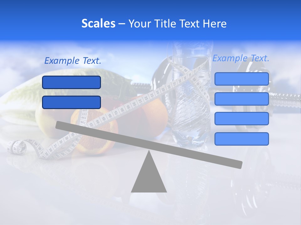 Measurement Thin Loose PowerPoint Template