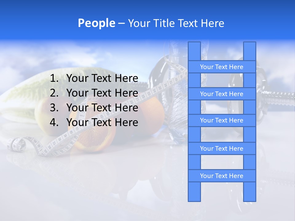 Measurement Thin Loose PowerPoint Template