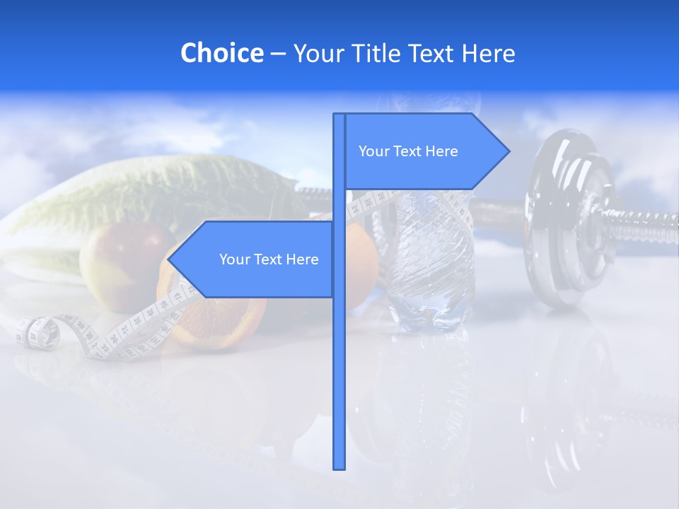 Measurement Thin Loose PowerPoint Template