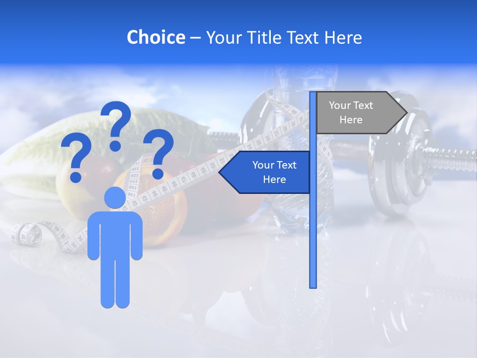 Measurement Thin Loose PowerPoint Template