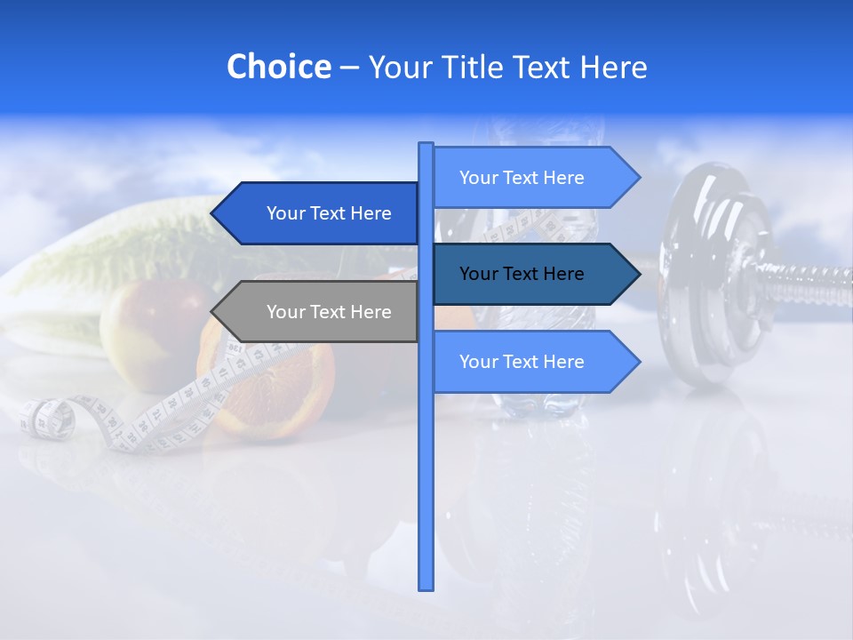 Measurement Thin Loose PowerPoint Template