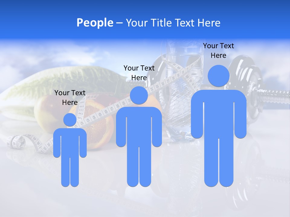 Measurement Thin Loose PowerPoint Template