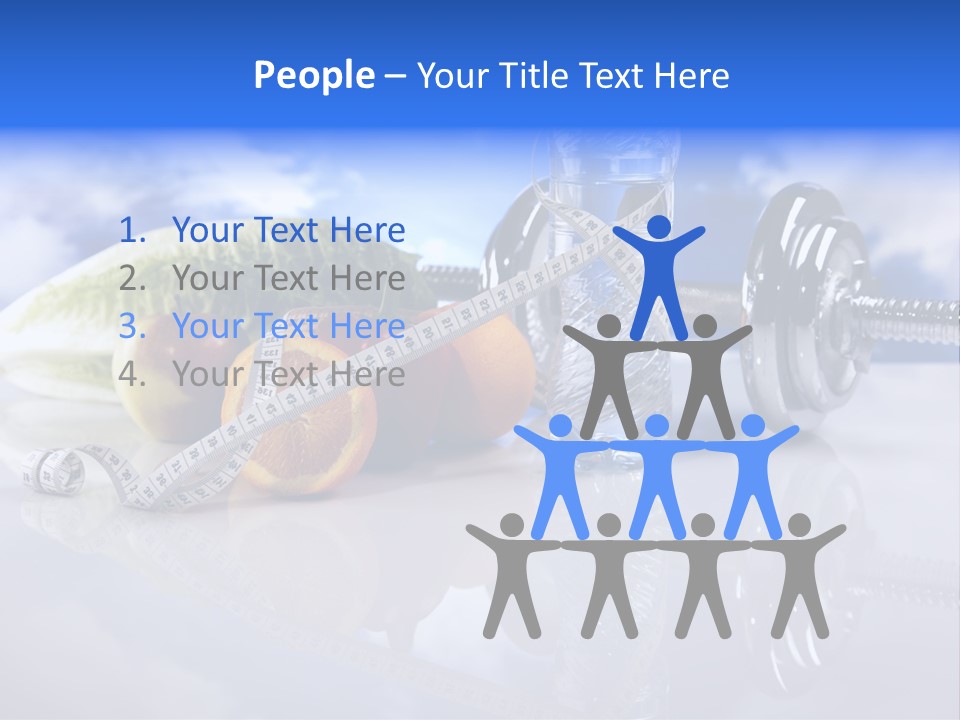 Measurement Thin Loose PowerPoint Template