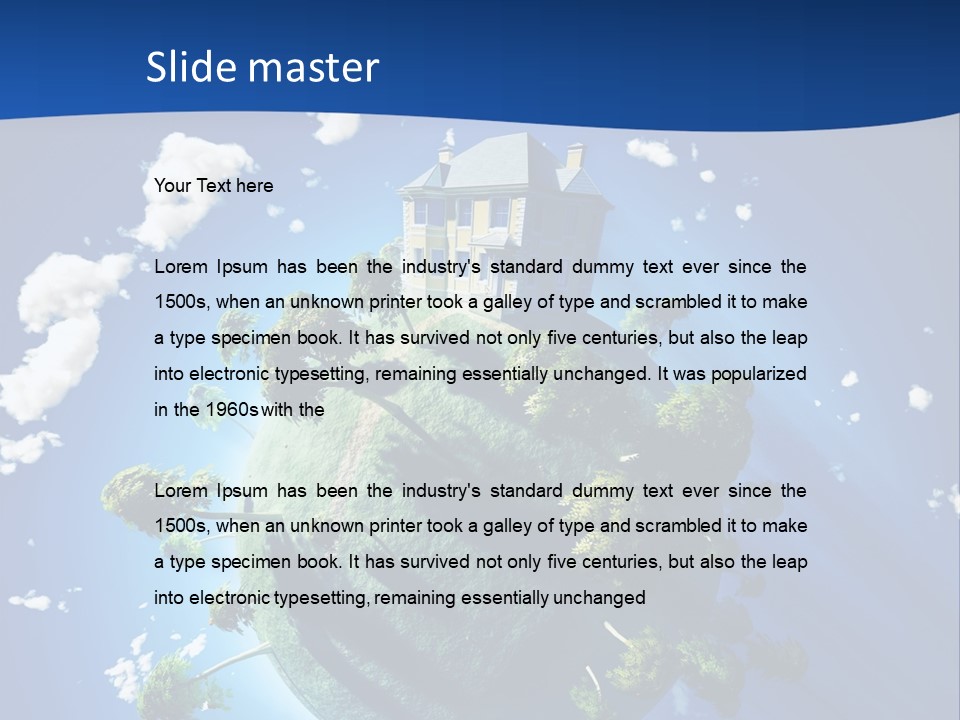 Fresh Twig Flavoring PowerPoint Template