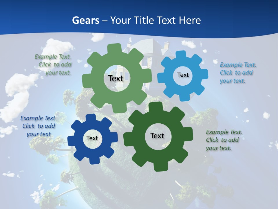 Fresh Twig Flavoring PowerPoint Template