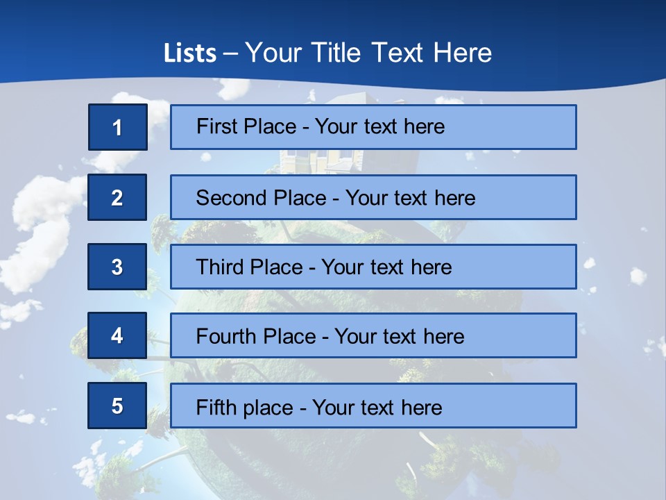 Fresh Twig Flavoring PowerPoint Template