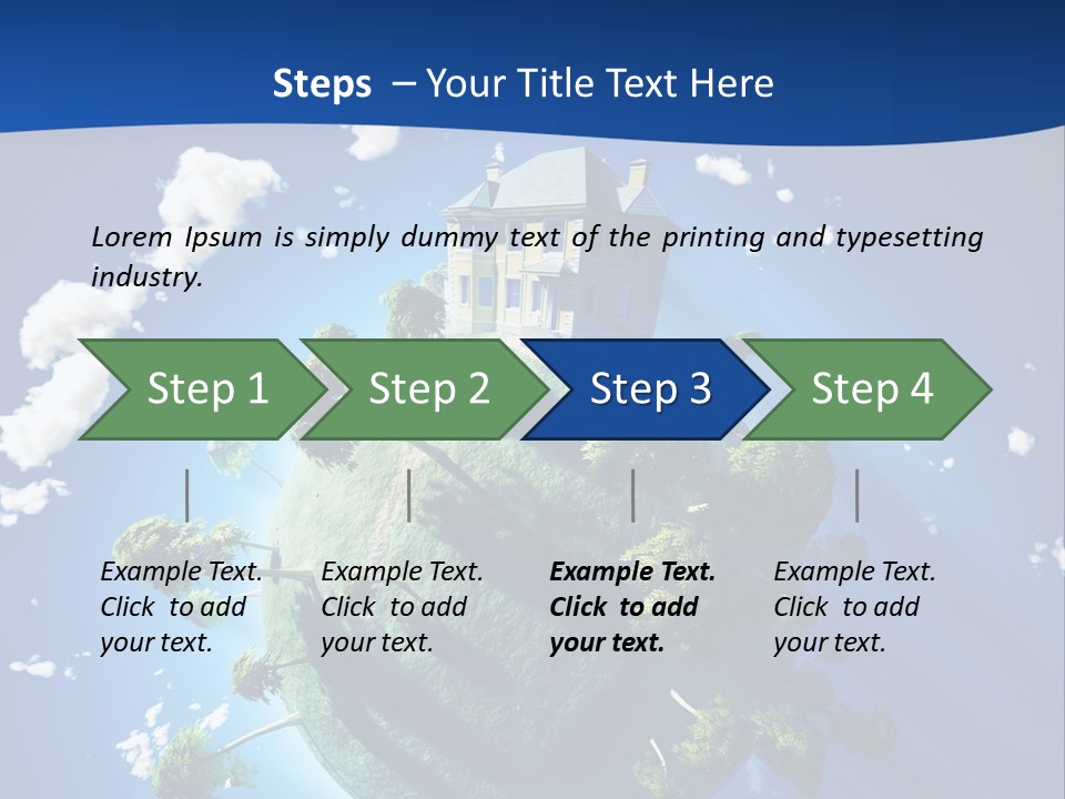 Fresh Twig Flavoring PowerPoint Template