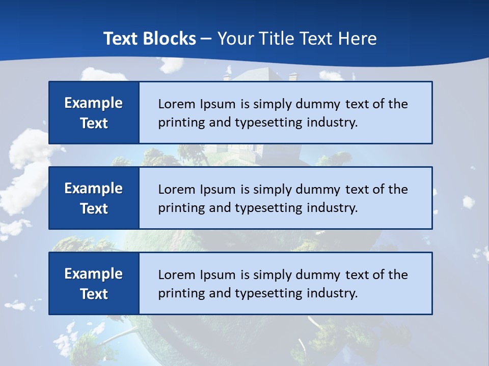 Fresh Twig Flavoring PowerPoint Template