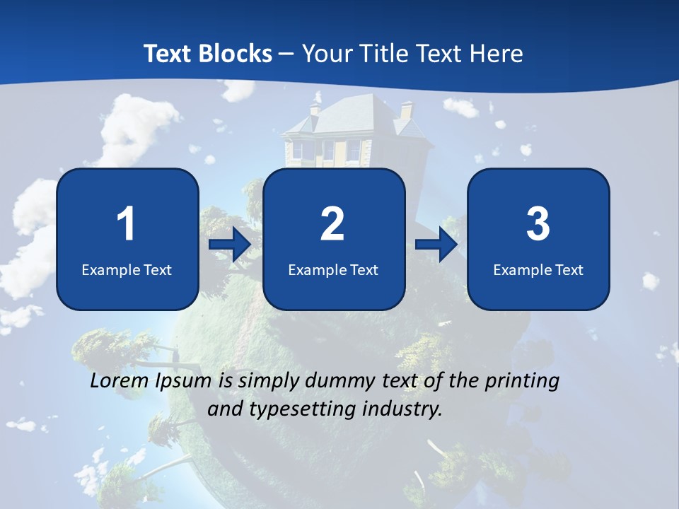 Fresh Twig Flavoring PowerPoint Template