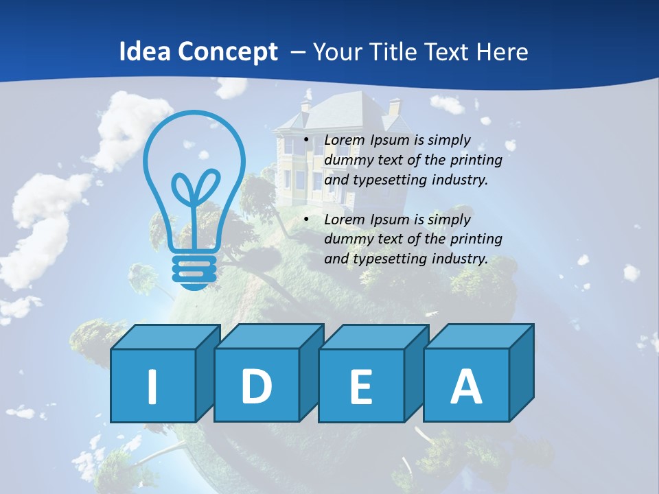 Fresh Twig Flavoring PowerPoint Template