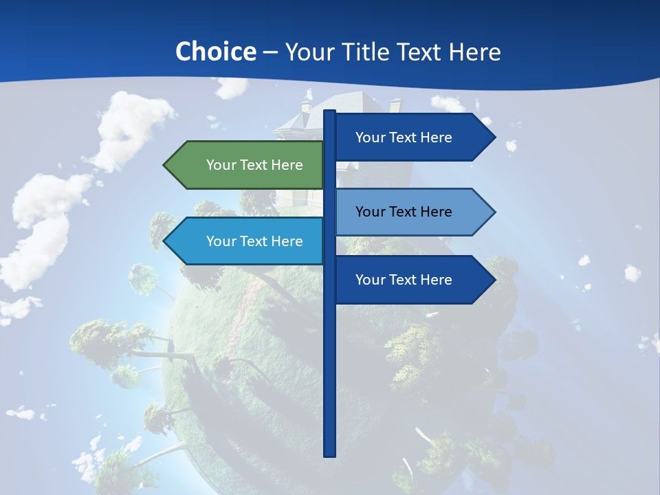 Fresh Twig Flavoring PowerPoint Template