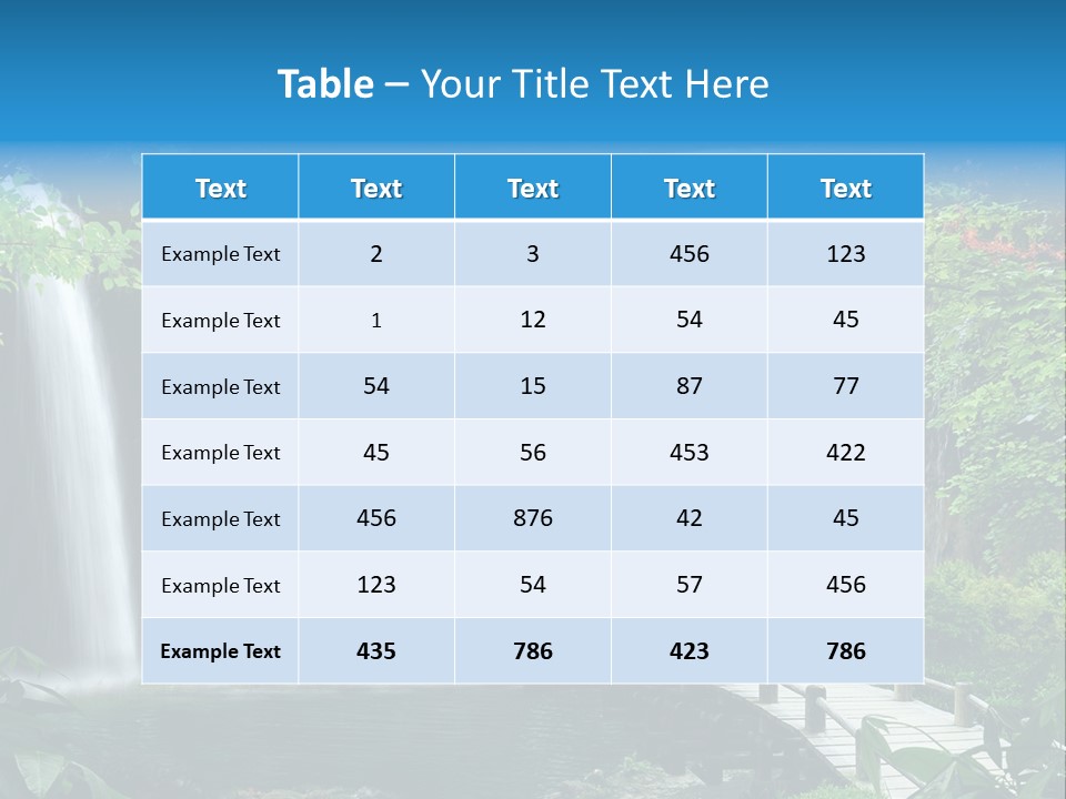 Emirates Waterfront Capital PowerPoint Template