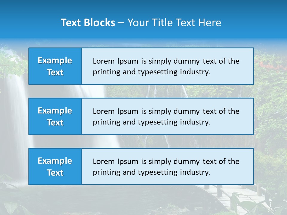 Emirates Waterfront Capital PowerPoint Template