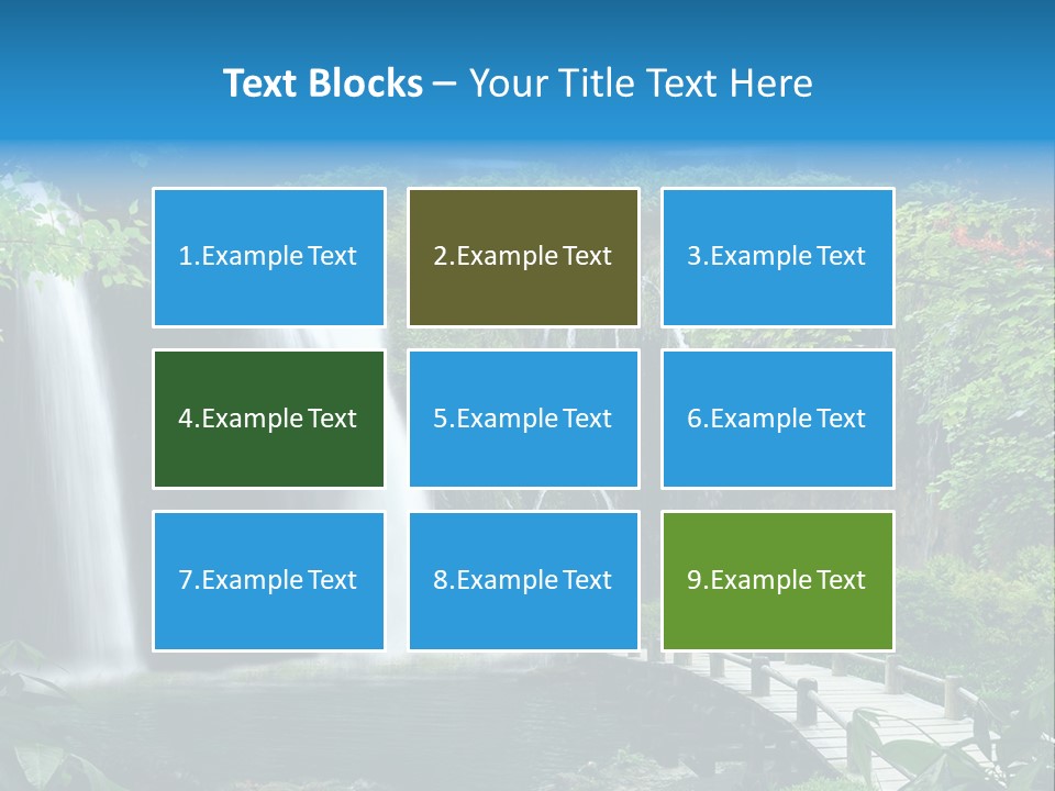 Emirates Waterfront Capital PowerPoint Template