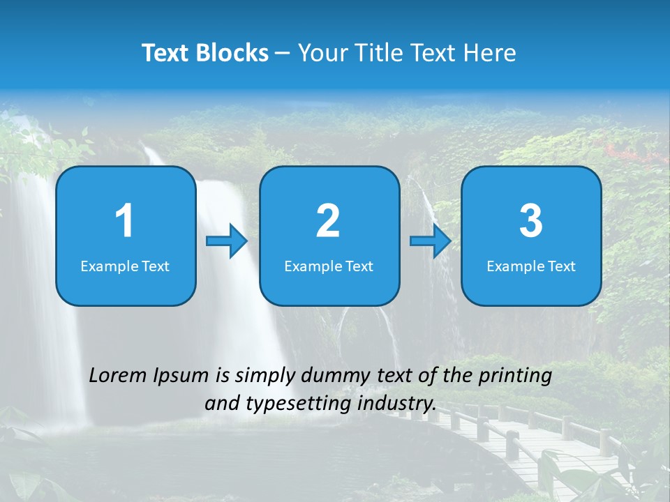 Emirates Waterfront Capital PowerPoint Template