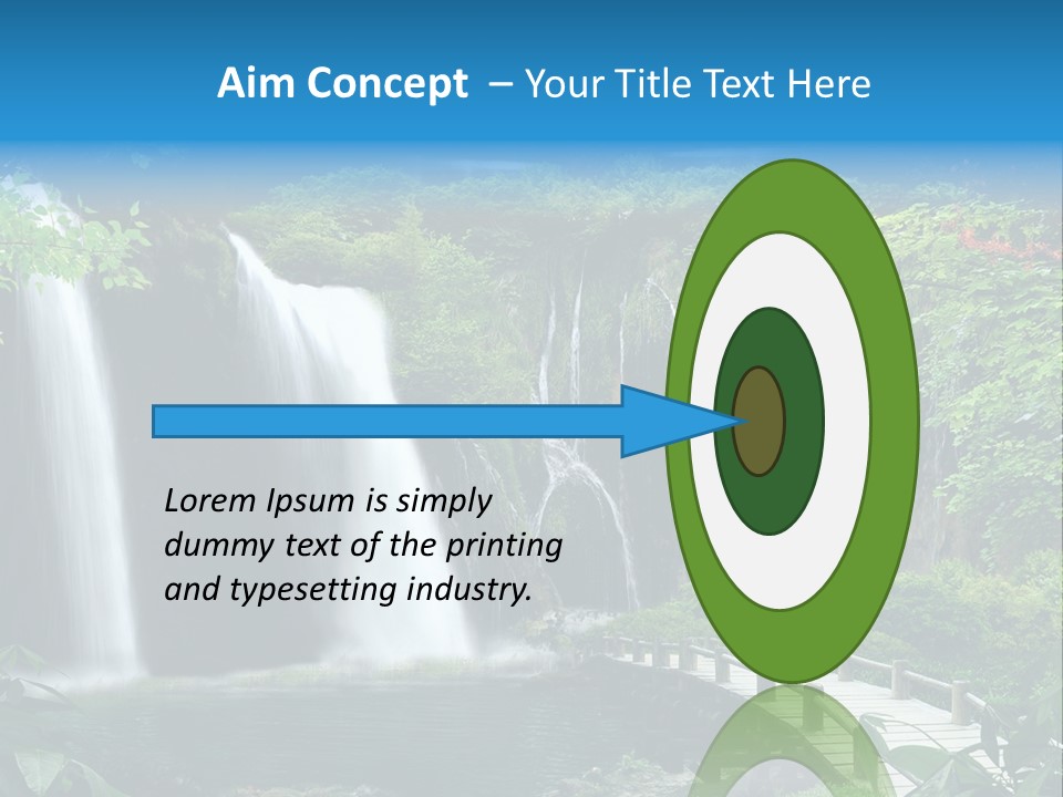 Emirates Waterfront Capital PowerPoint Template