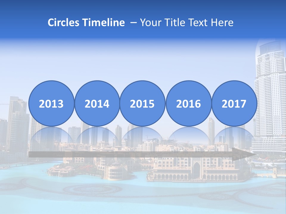 Emirates Waterfront Capital PowerPoint Template