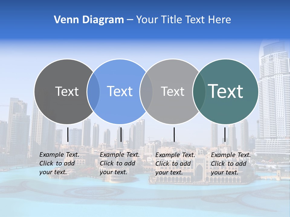Emirates Waterfront Capital PowerPoint Template