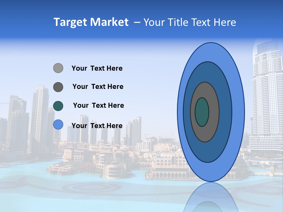 Emirates Waterfront Capital PowerPoint Template